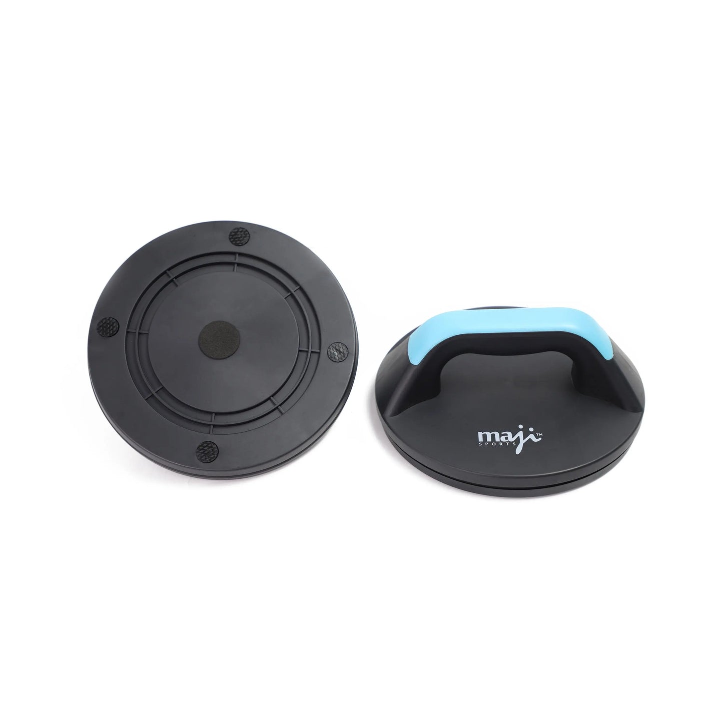 Workout Rotating Push-Up Handles Black Lavender