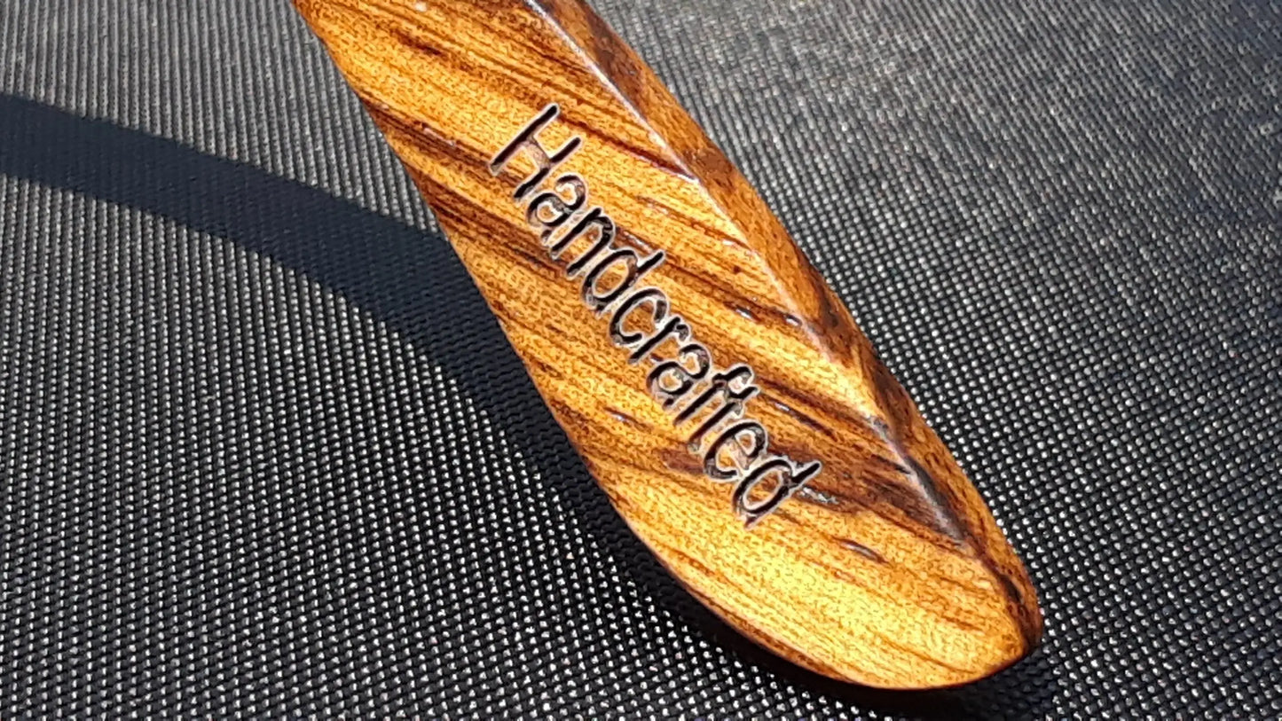 Zebrawood Sunglasses Polarized & Handcrafted Purple Ariadne