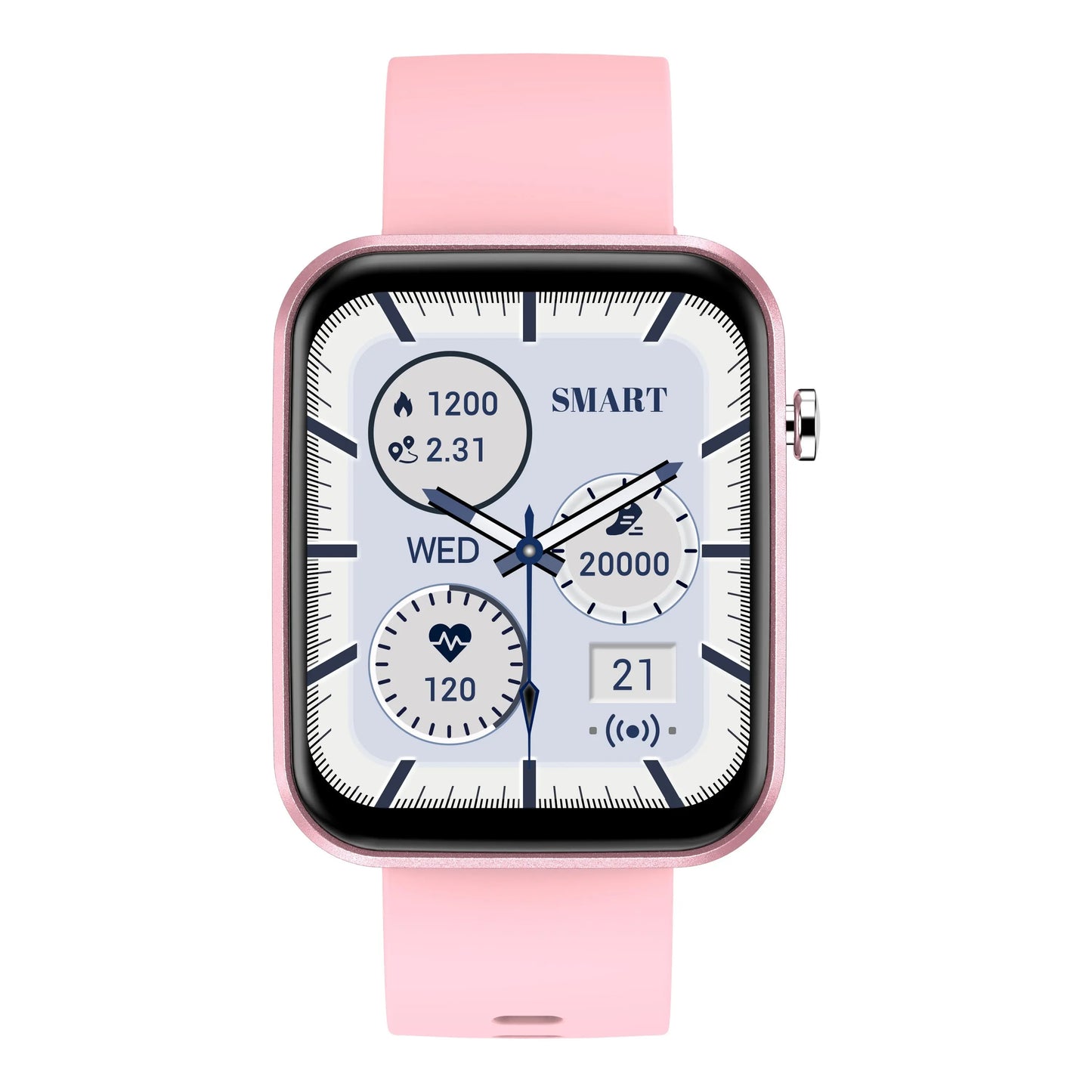 Advanced Smartwatch + Activity Tracker Salmon Lucky