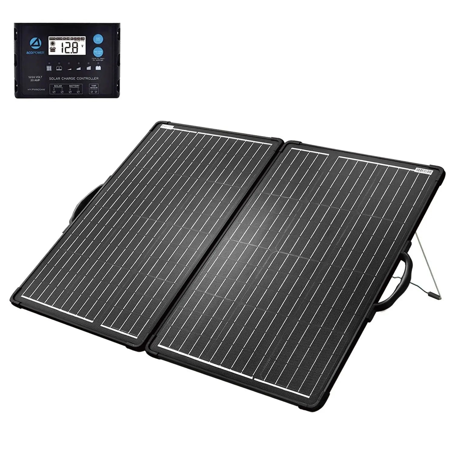 120W Portable Solar Panel Kit Fuchsia Rose