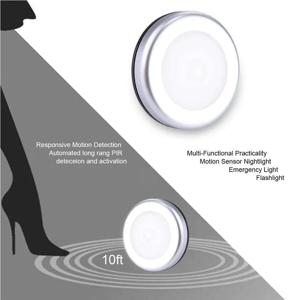 Motion Sensor Night Light Silver Millie