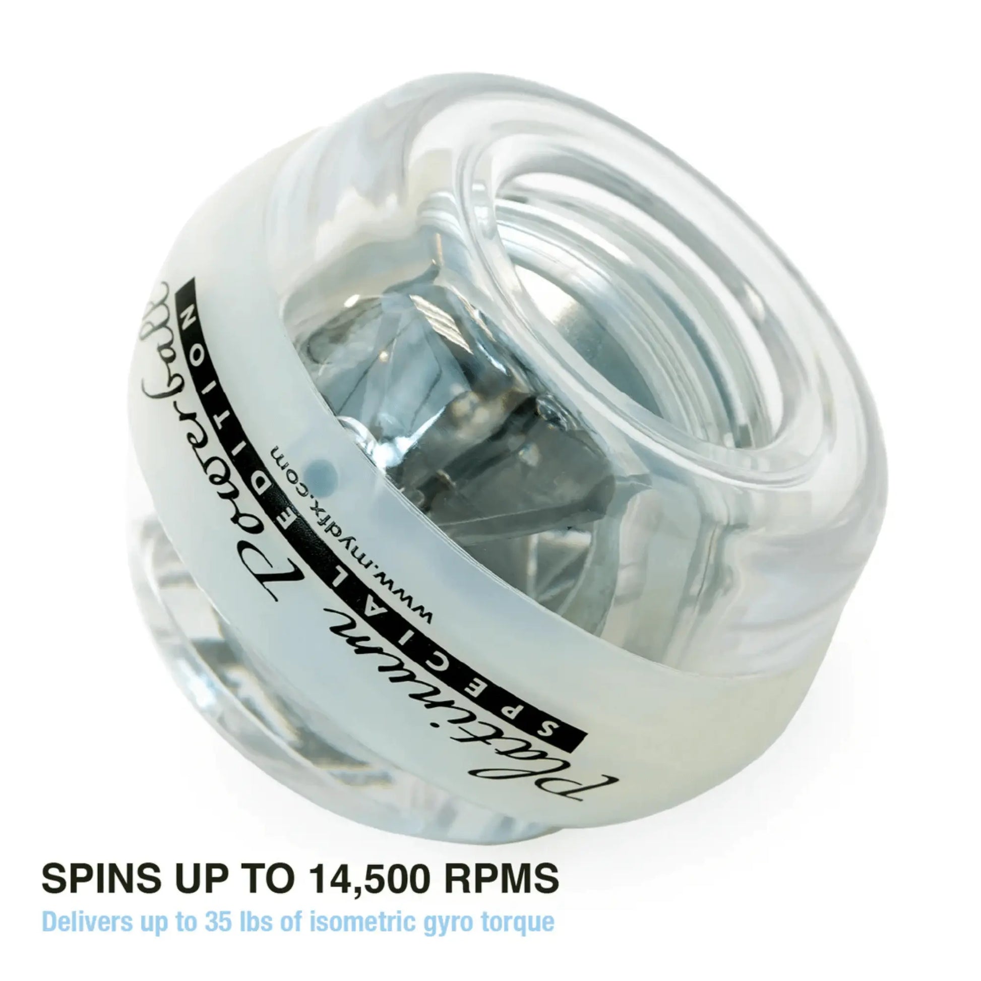 Powerball Platinum Edition Resistance Trainer Black Lavender