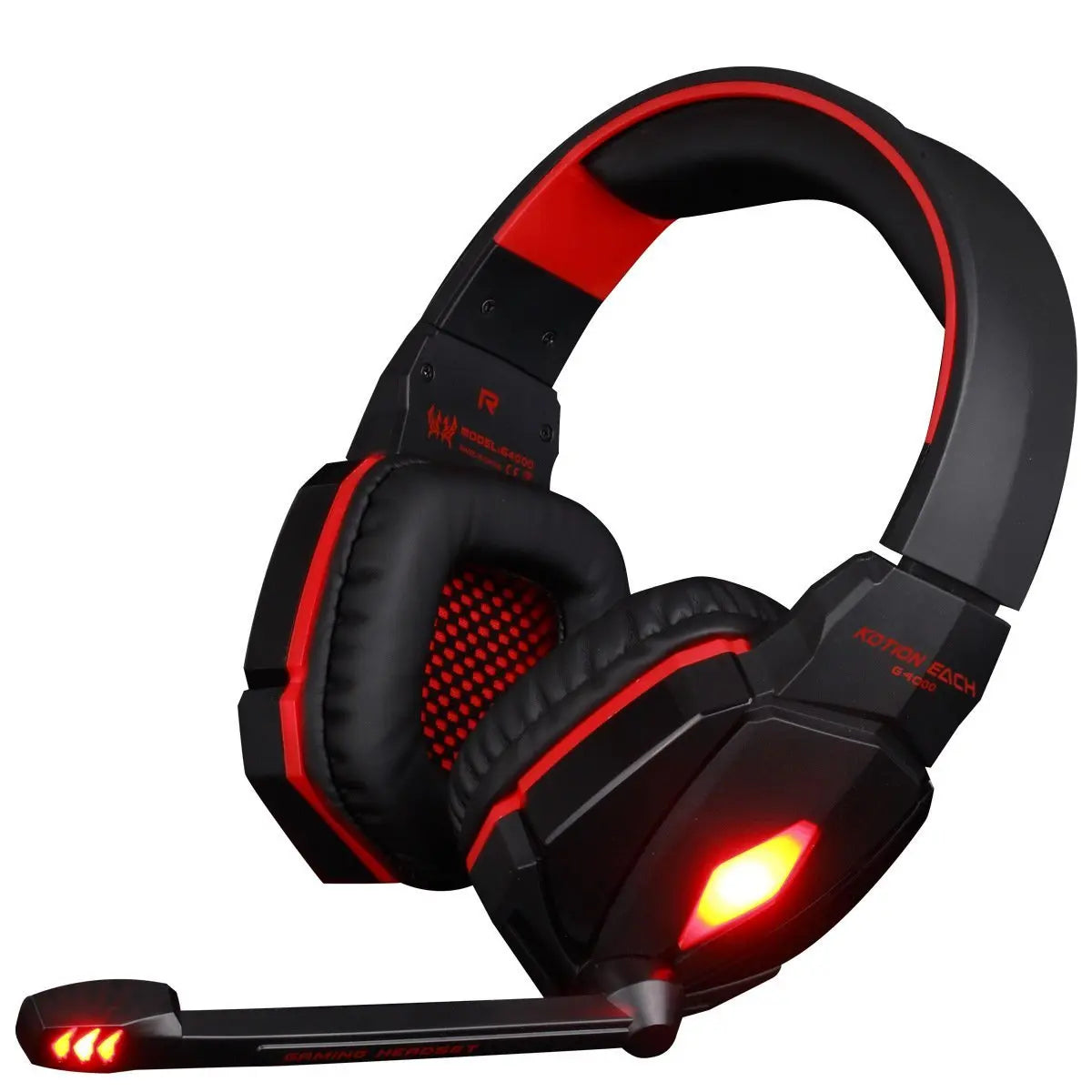 Anti-Noise Computer Gaming Headset Maroon Asteria