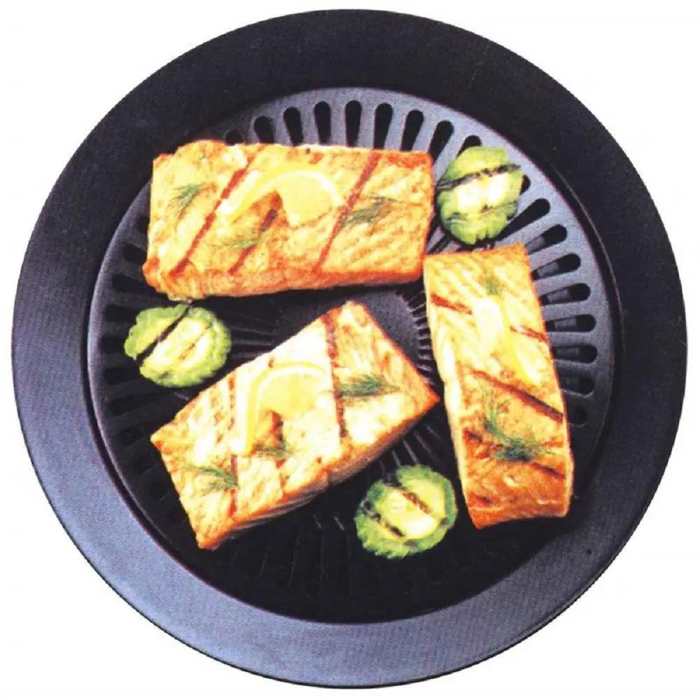 Smokeless Non-Stick Barbecue Grill Salmon Lucky