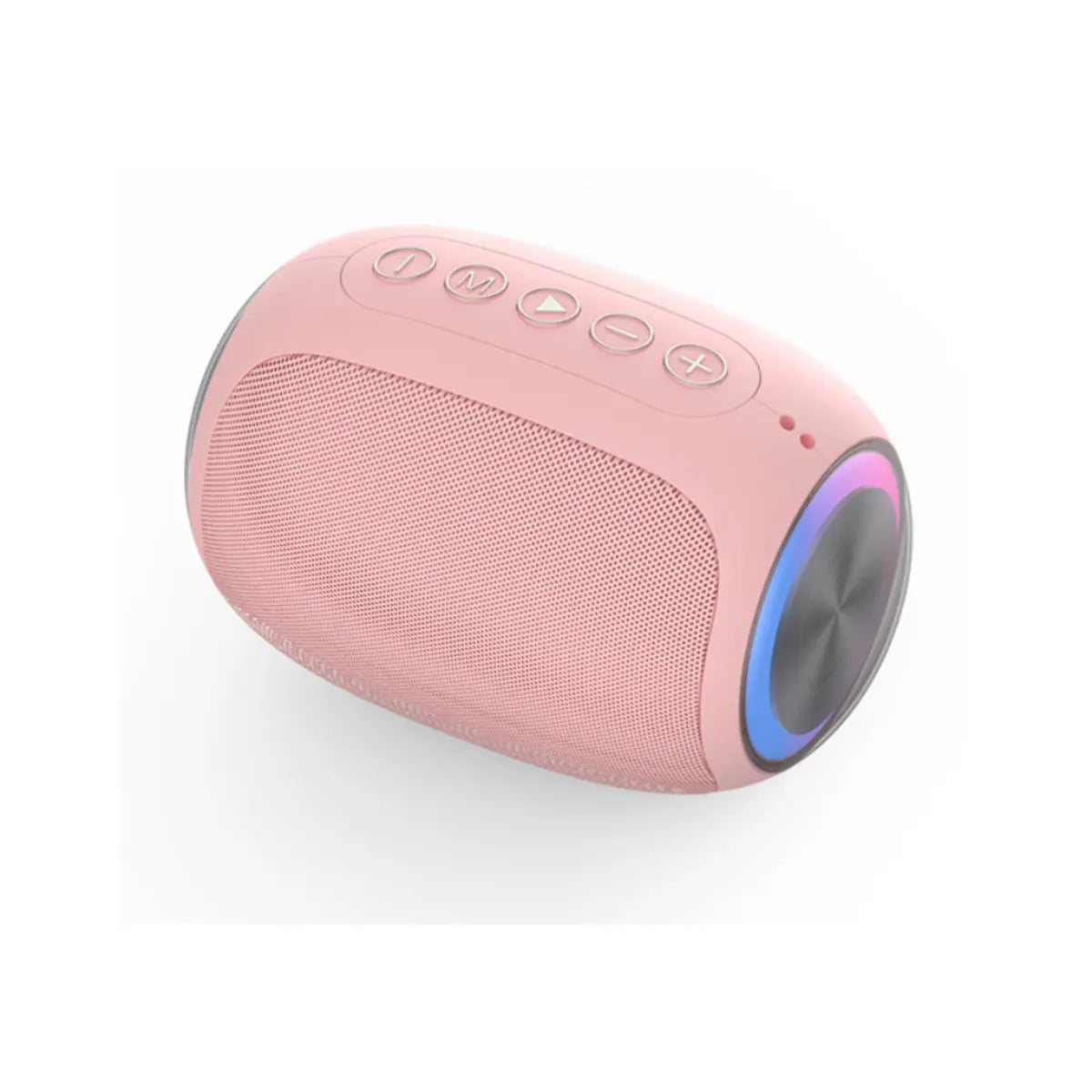 Oval Drum Bluetooth Speaker Light Salmon Lucky