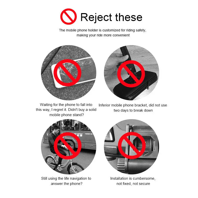 Electric Scooter Mobile Phone Bracket Teal Simba