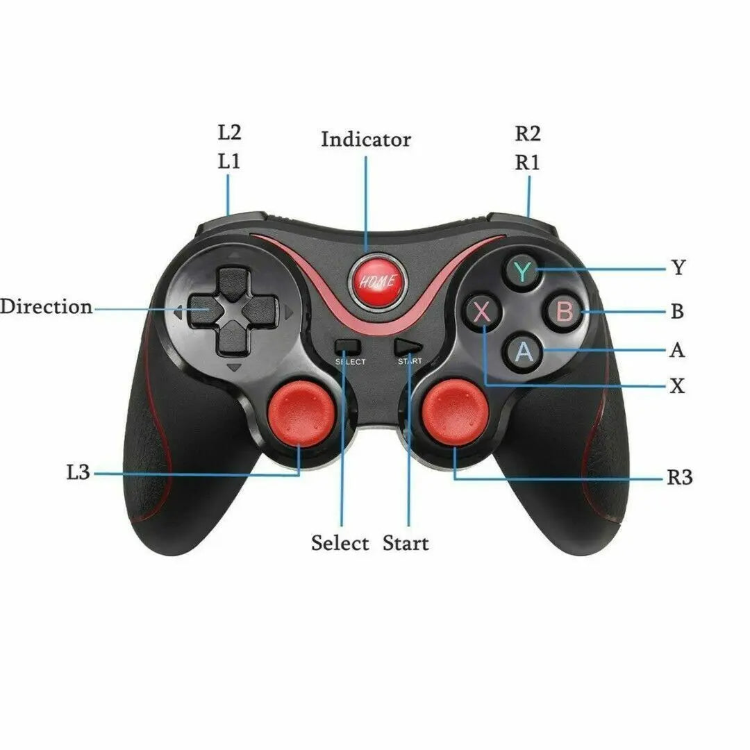 Wireless Bluetooth Mobile Controller Gamepad Puce Gaia