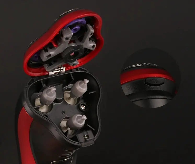 Men's Waterproof Electric Shaver Puce Gaia