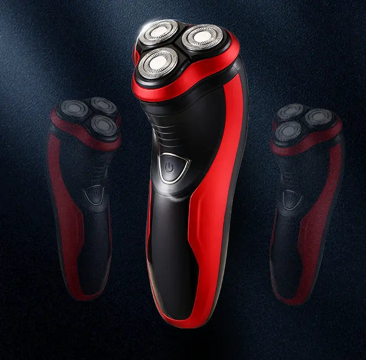 Men's Waterproof Electric Shaver Puce Gaia