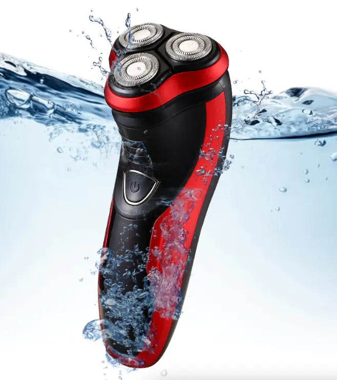 Men's Waterproof Electric Shaver Puce Gaia