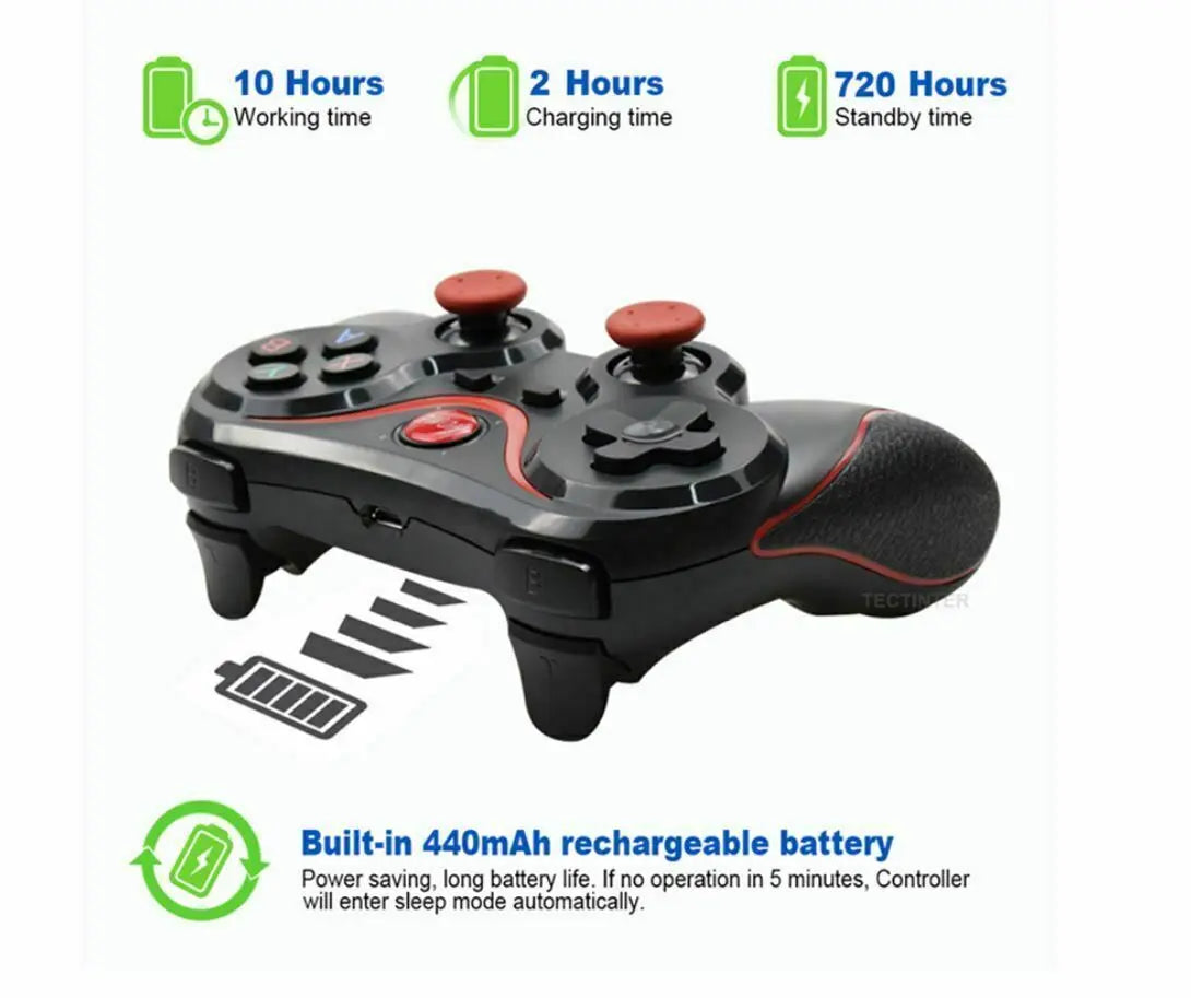 Wireless Bluetooth Mobile Controller Gamepad Puce Gaia