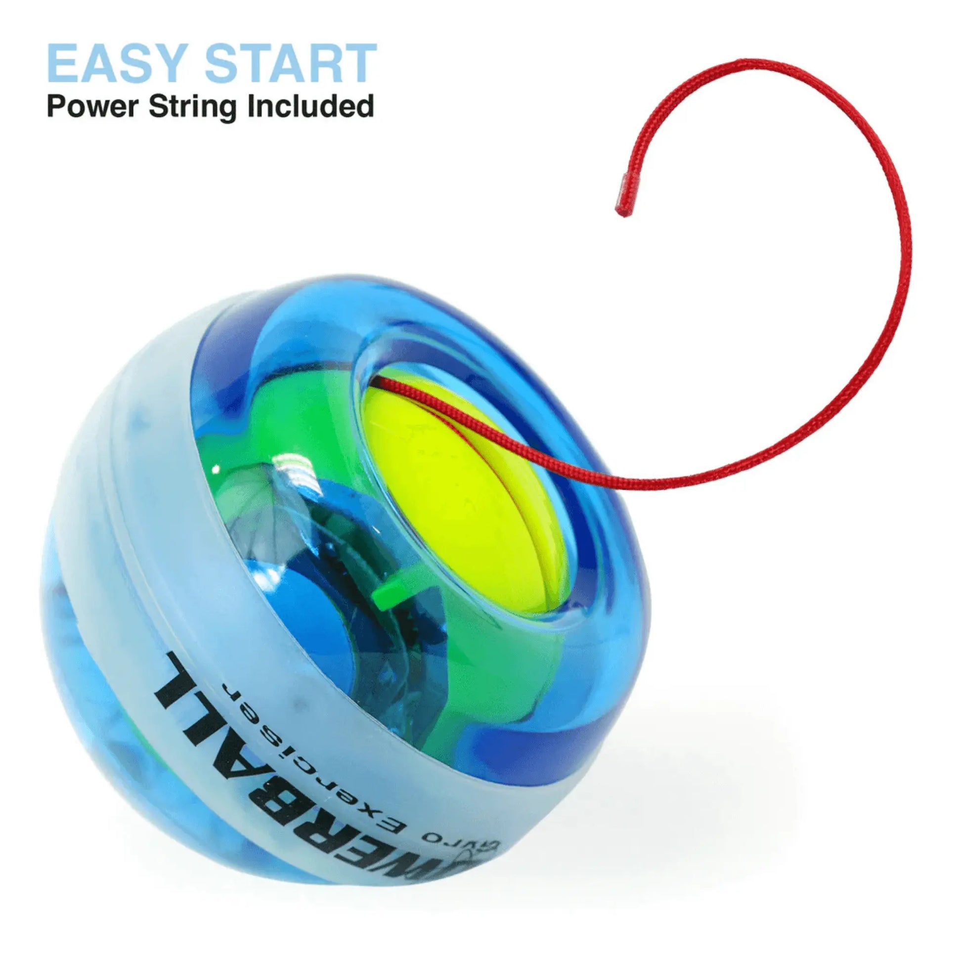 DFX Powerball Blue Gyro Exerciser Black Lavender