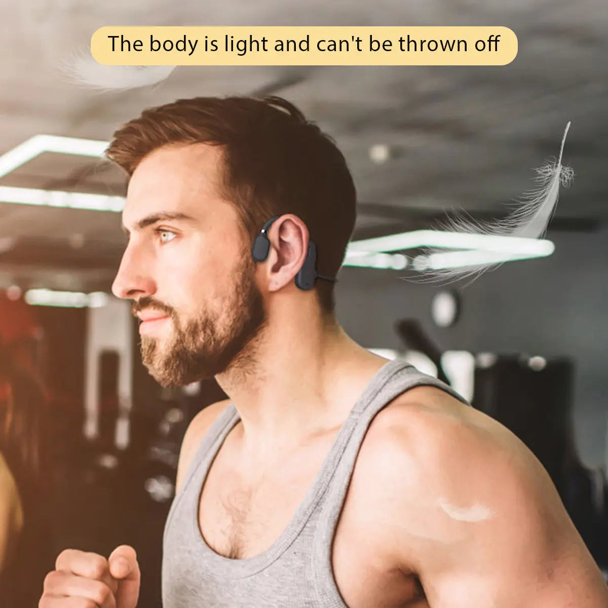 Wireless Bluetooth Open Ear Headphones Pink Iolaus