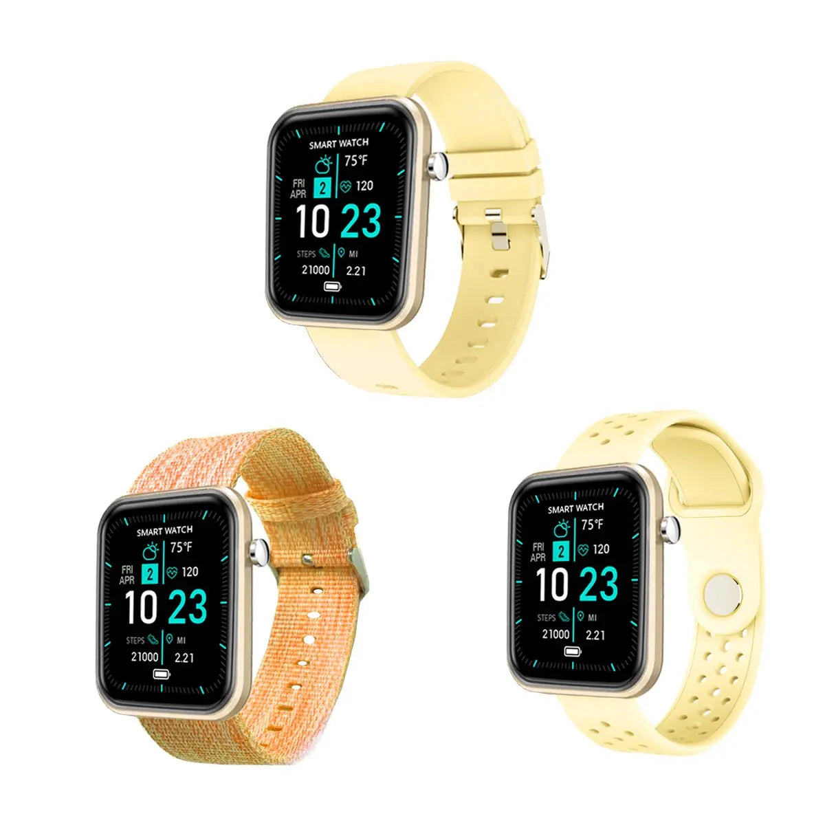 Advanced Smartwatch + Activity Tracker Salmon Lucky
