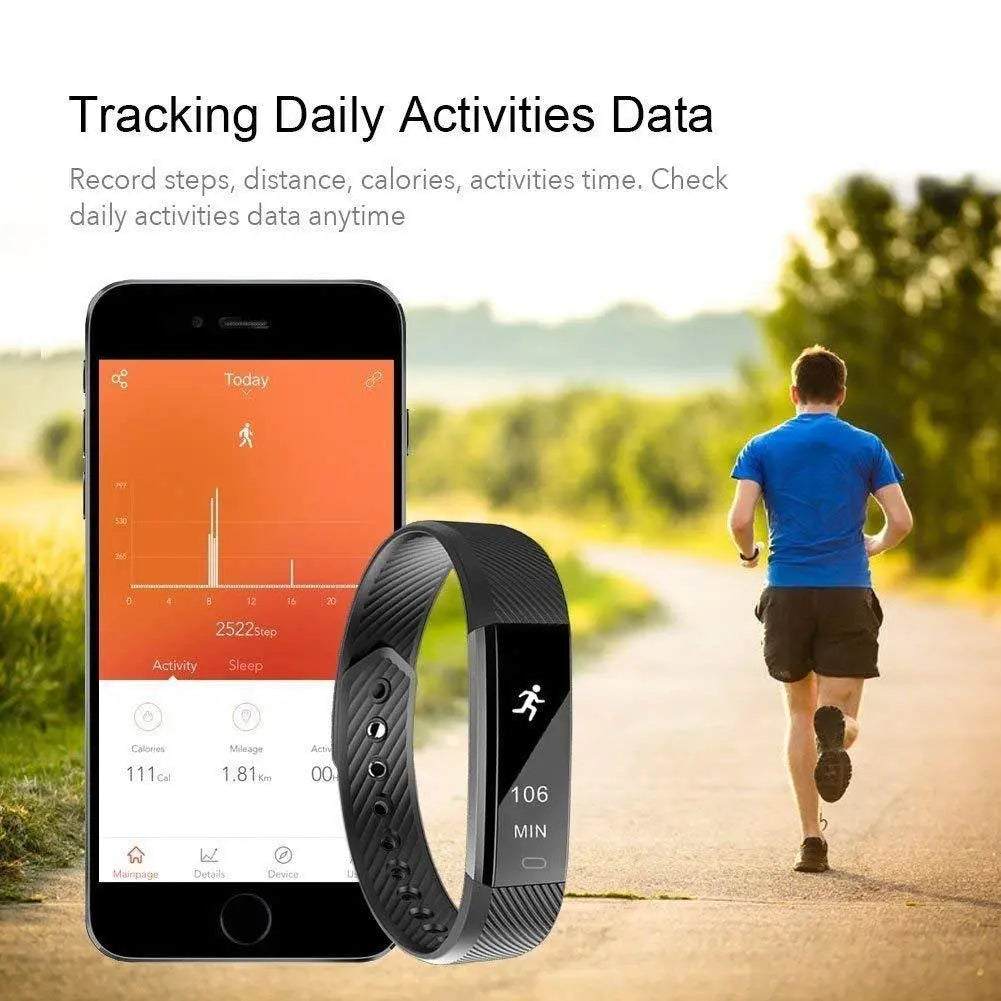 Activity Tracker & Monitor Salmon Lucky