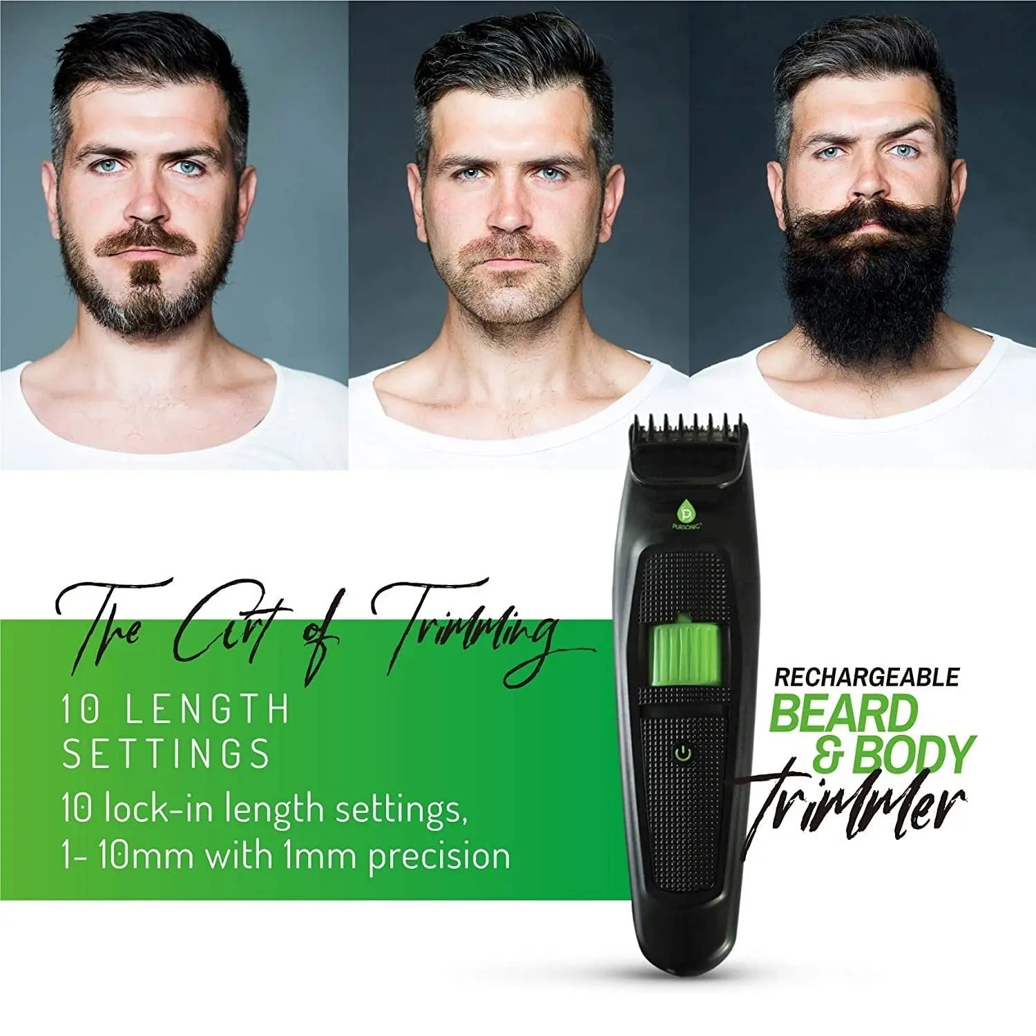 Rechargeable Beard & Body Trimmer Blush Apollo