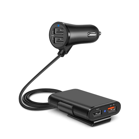 Quick Car USB Charger W/Clip Teal Simba