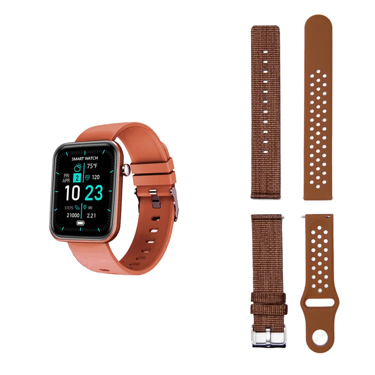 Advanced Smartwatch + Activity Tracker Salmon Lucky