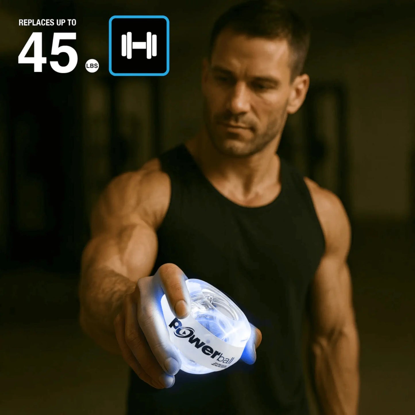 Powerball Platinum Edition Resistance Trainer Black Lavender