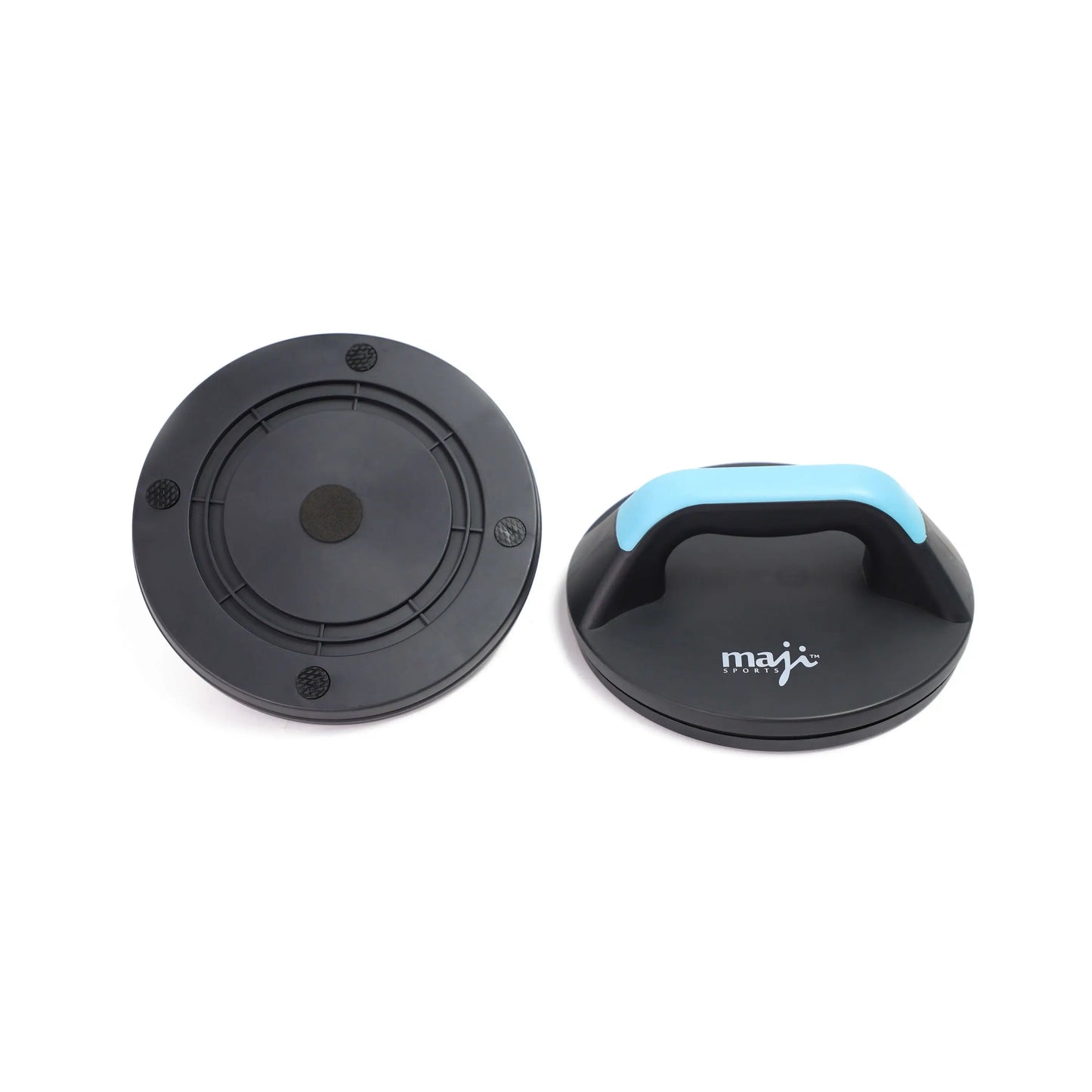 Workout Rotating Push-Up Handles Black Lavender