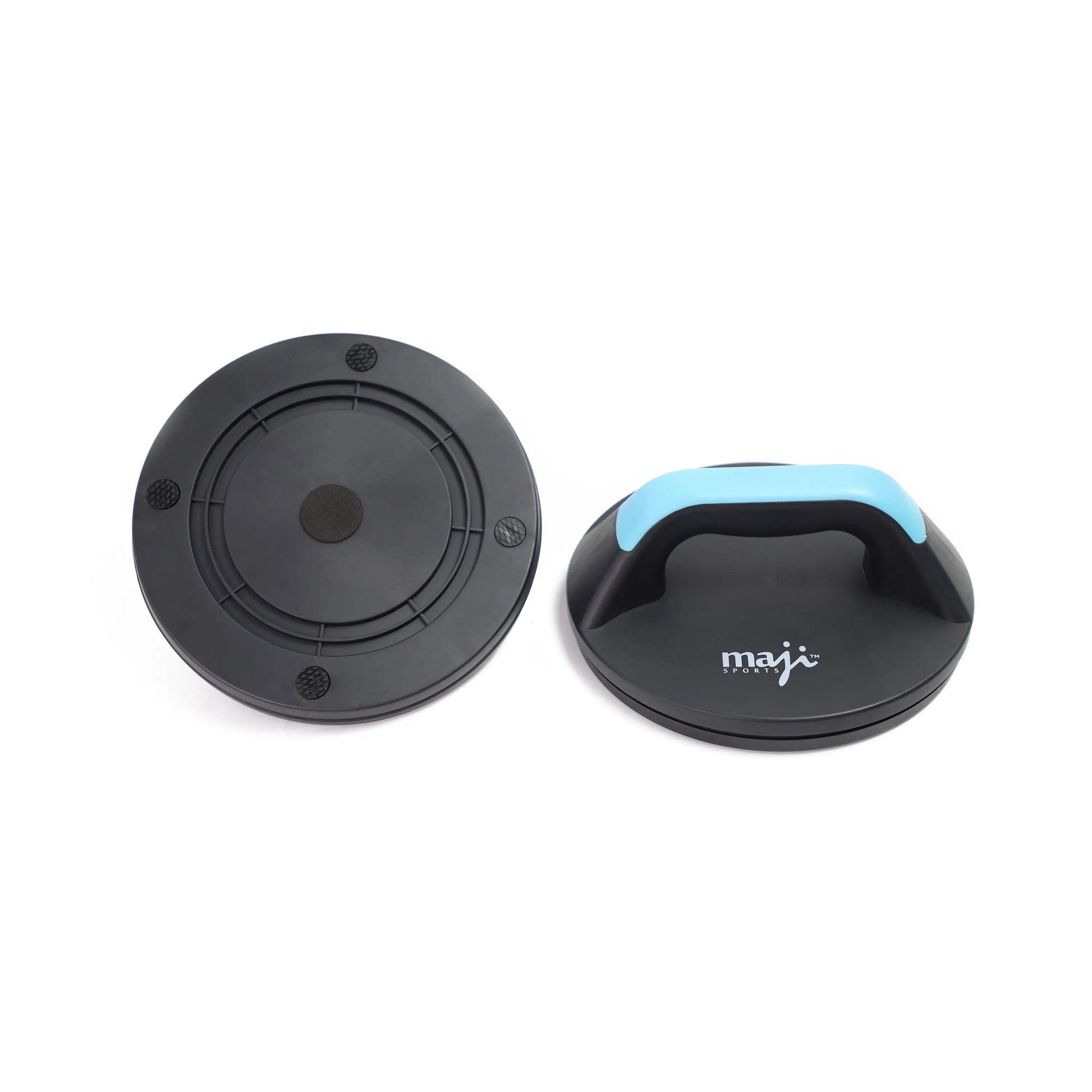 Workout Rotating Push-Up Handles Black Lavender