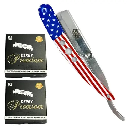 Shave Factory Straight Edge Razor Lime Hypnos