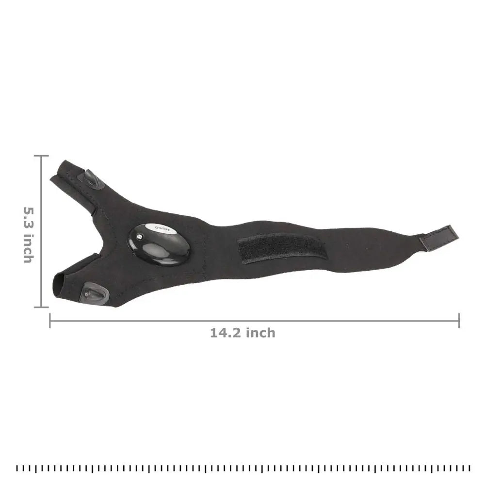 Flash Light LED Gloves Multipurpose Yellow Pandora