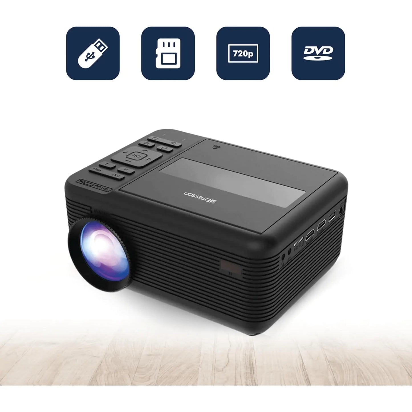 Emerson Home Theater LCD Projector Sky Iapetus