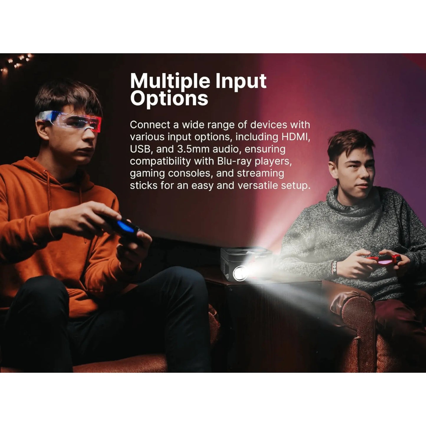 Home Theater Projector W/DVD Player Sky Iapetus