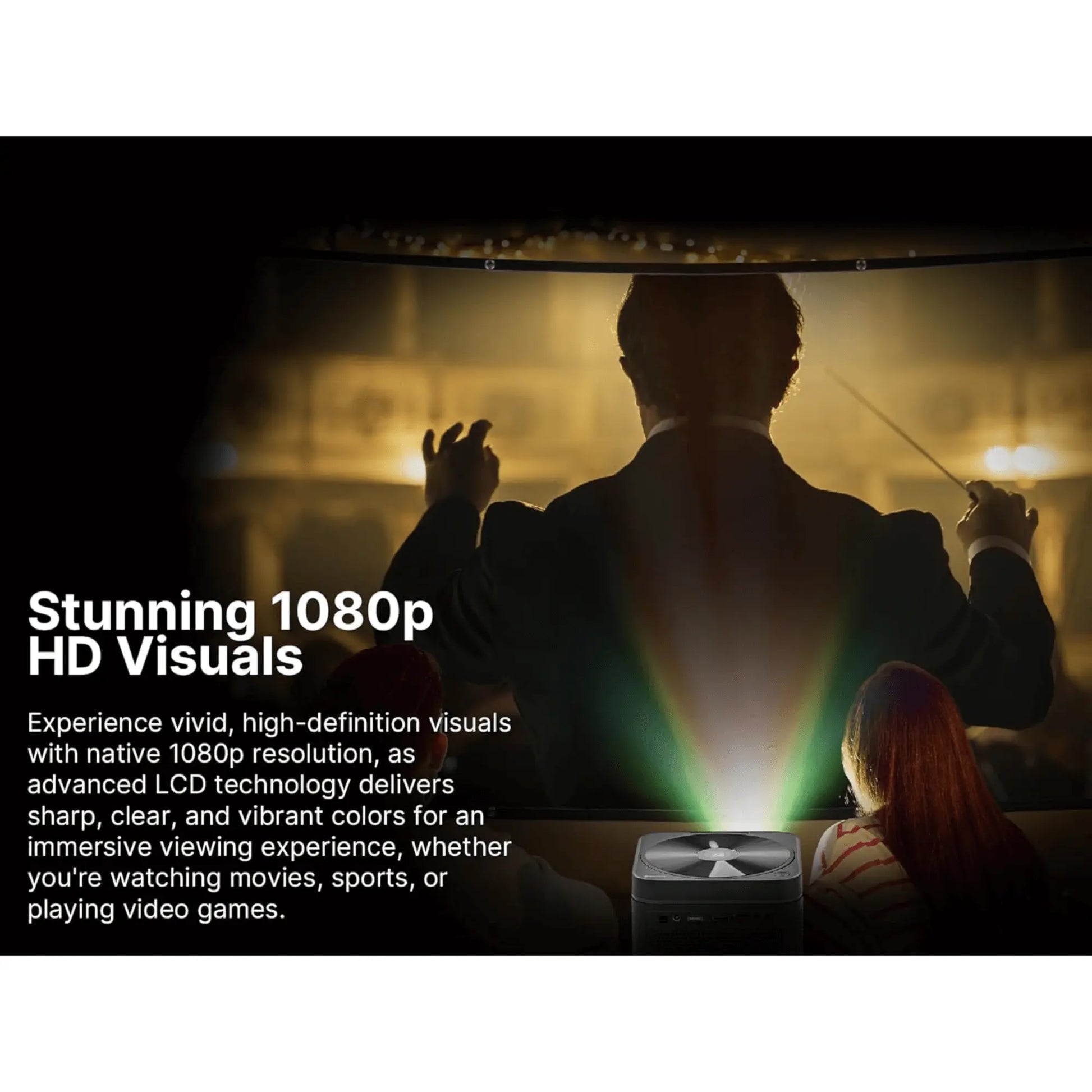 Home Theater Projector W/DVD Player Sky Iapetus