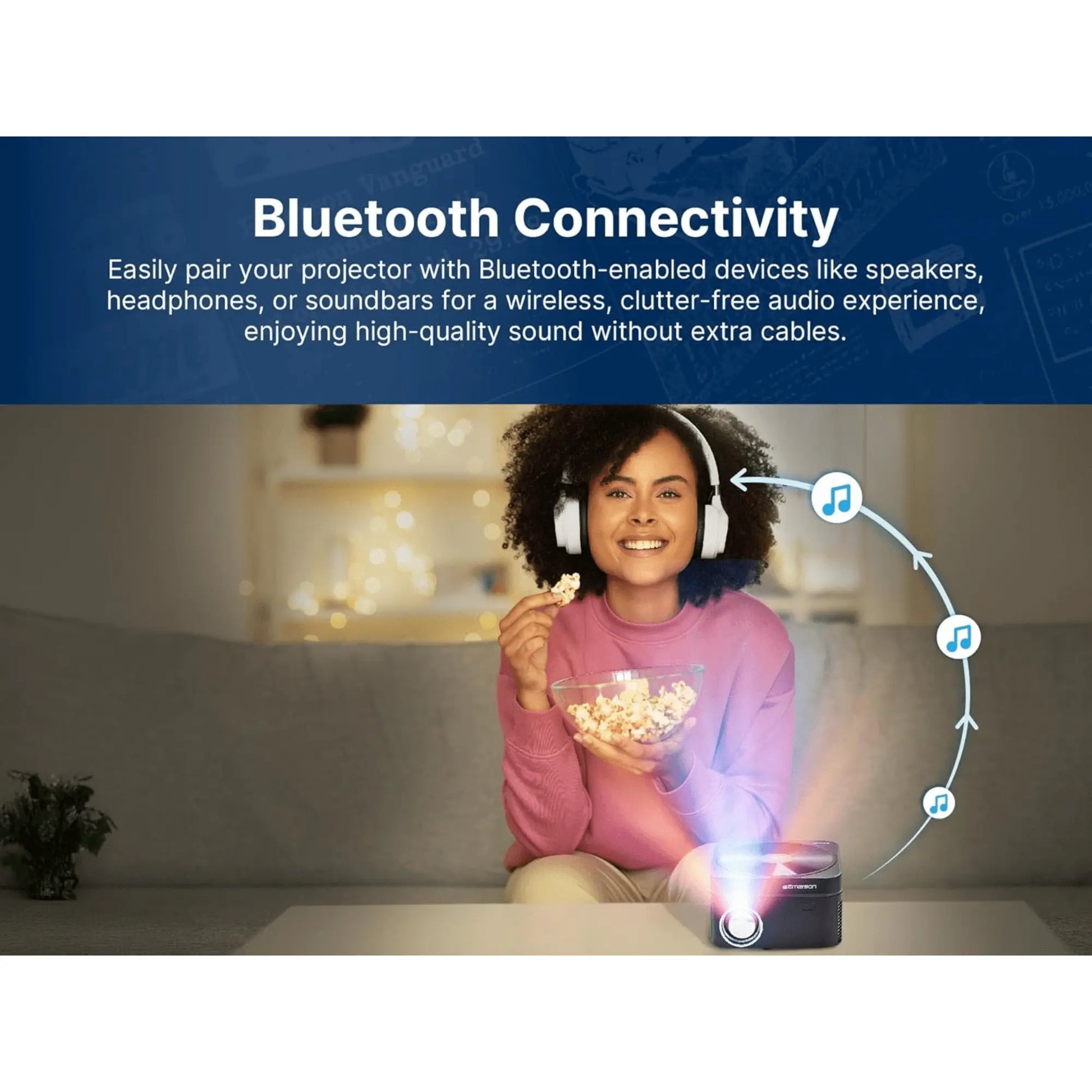 Home Theater Projector W/DVD Player Sky Iapetus