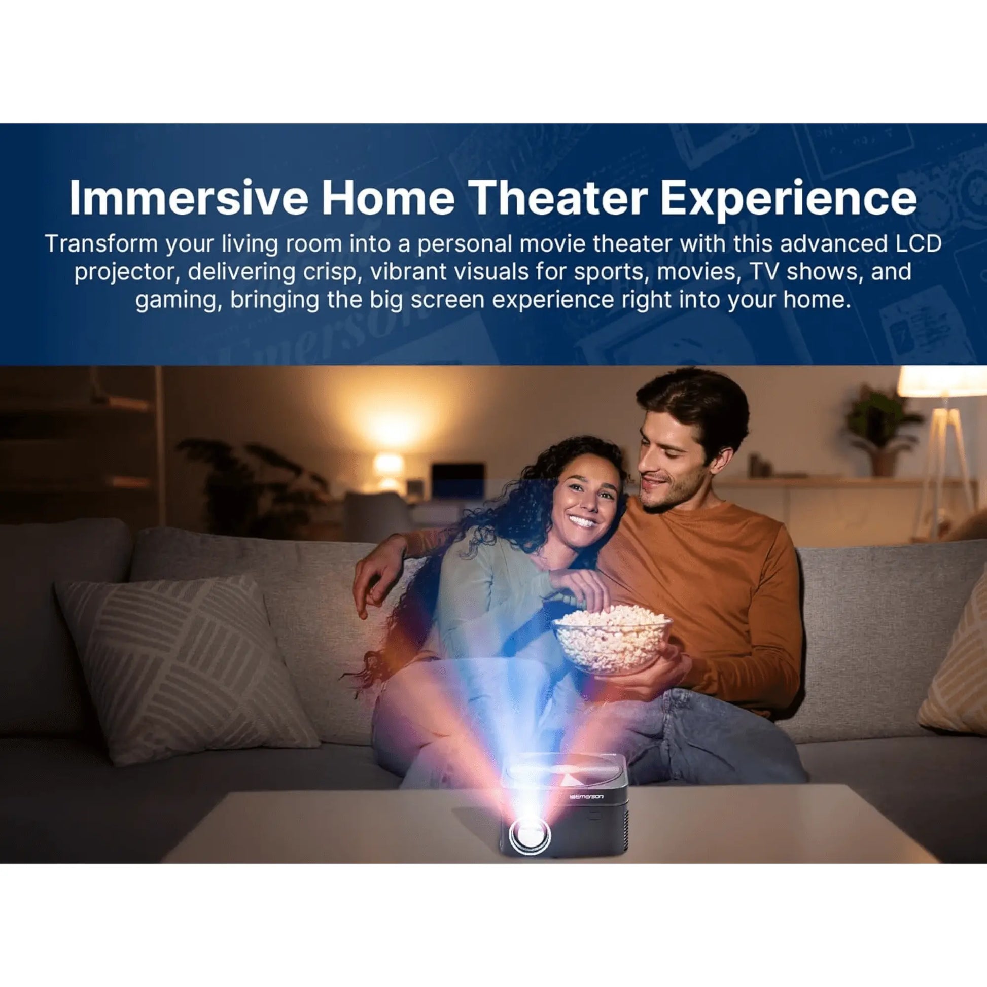 Home Theater Projector W/DVD Player Sky Iapetus