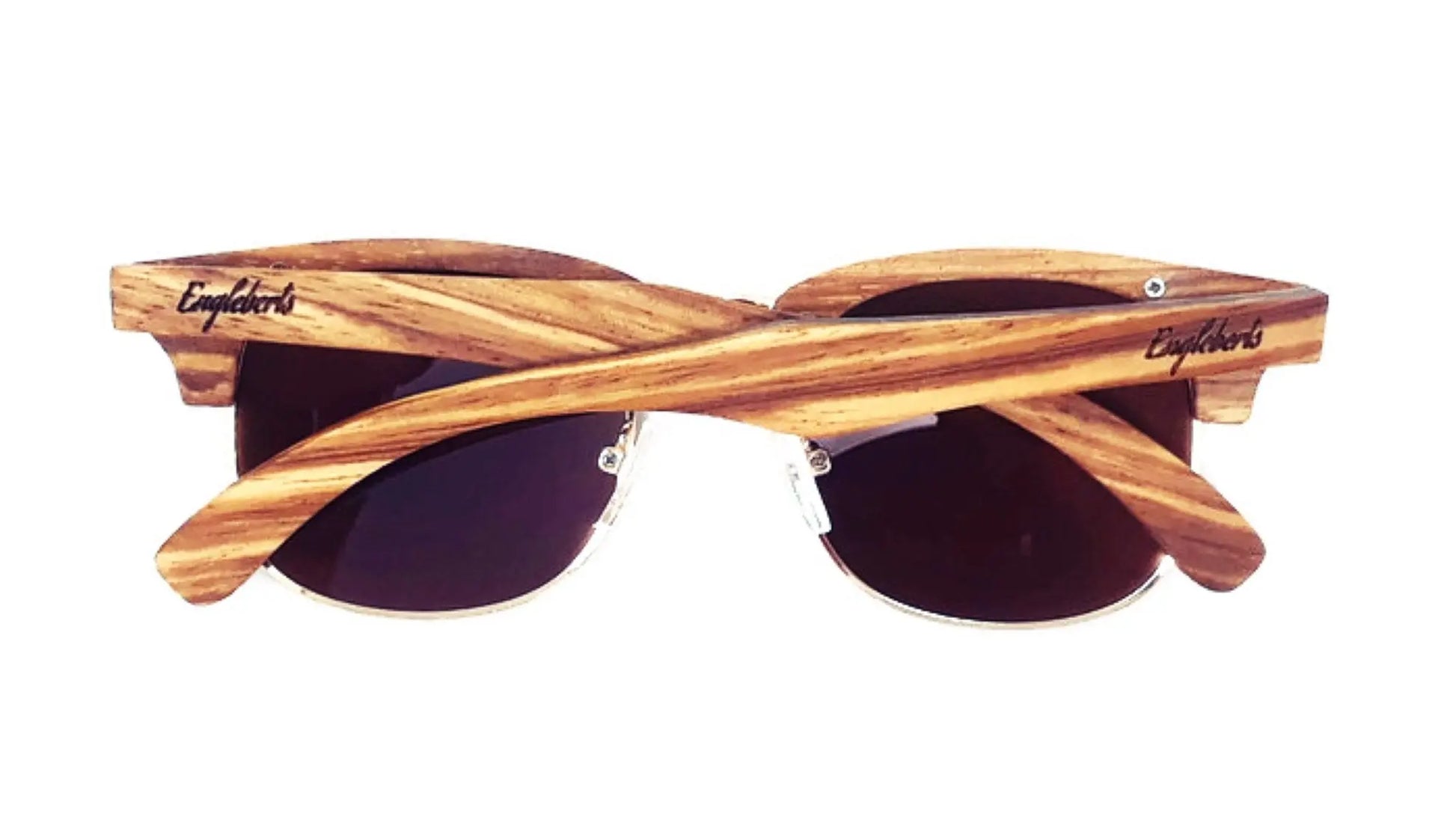 Ebony and Zebrawood Sunglasses Purple Ariadne