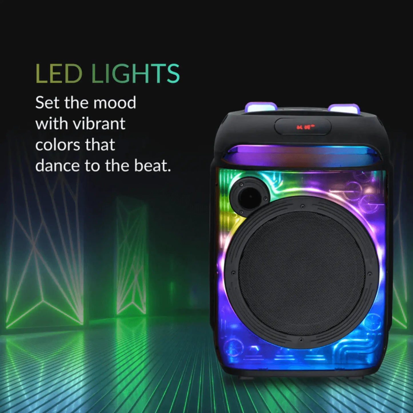 8" Portable Bluetooth Speaker Sky Iapetus