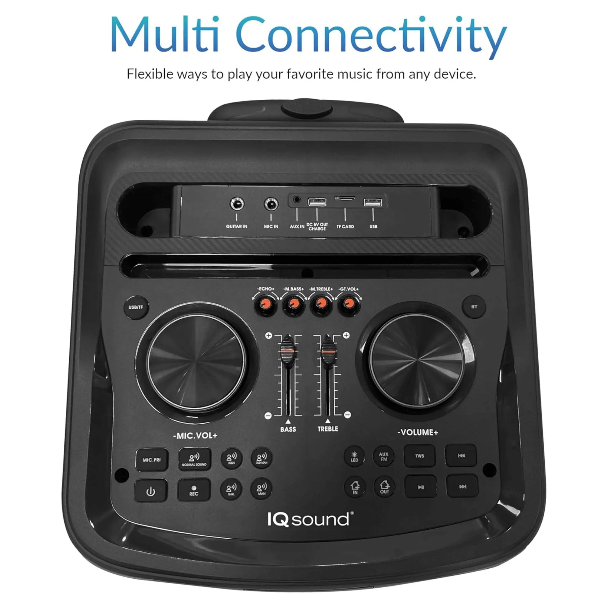 12" Portable Bluetooth Party Speaker Sky Iapetus