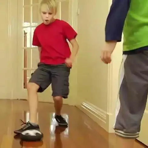 Slide & Glide Indoor Soccer Ball Salmon Lucky