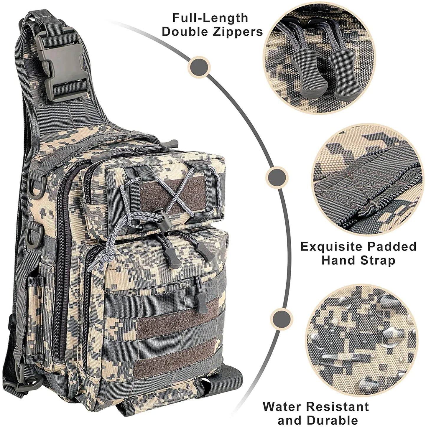 Tackle Backpack Waterproof for Storage Amethyst Osage