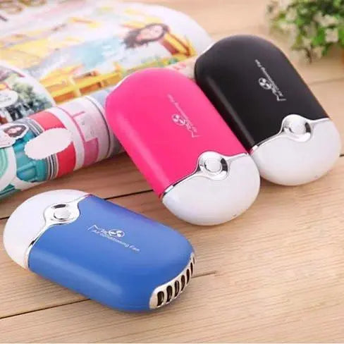USB Powered Personal Mini Fan Salmon Lucky