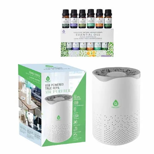 Air Purifier with Essential Oils Blush Apollo