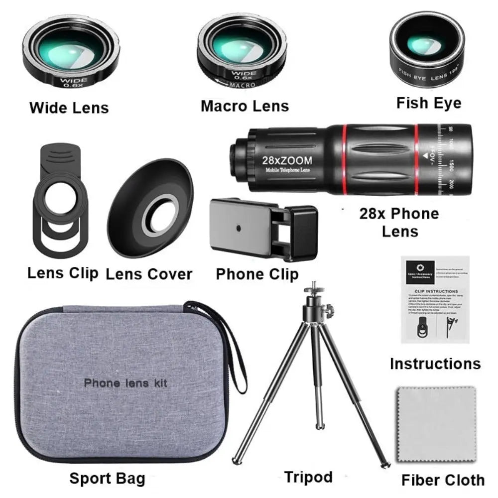 Bluetooth Ultra HD Zoom Telescope Yellow Pandora