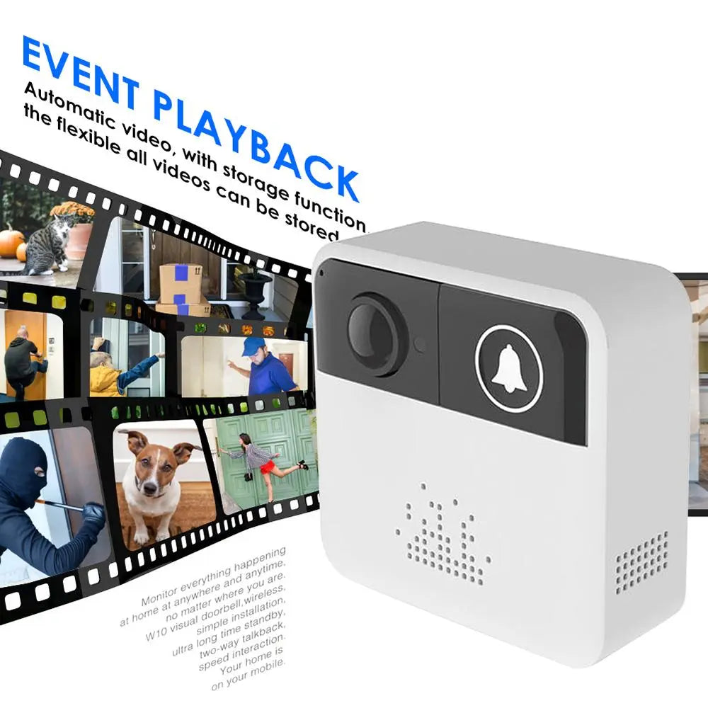 Video Doorbell Wi-Fi Enabled Salmon Lucky