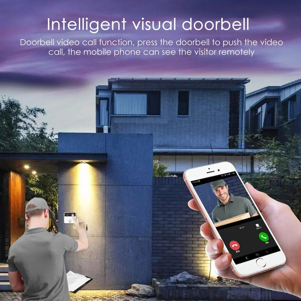 Video Doorbell Wi-Fi Enabled Salmon Lucky
