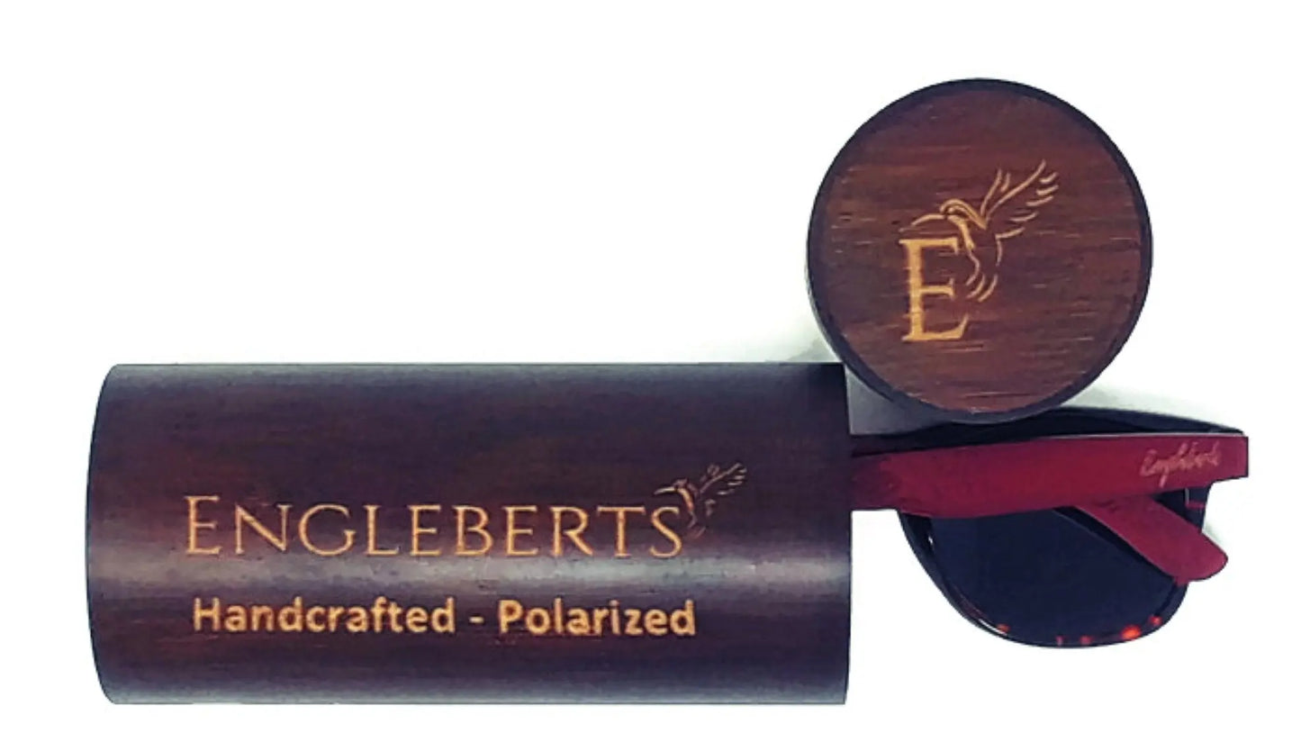 Red Bamboo Tortoise Framed Sunglasses Purple Ariadne