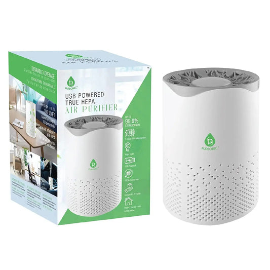 USB Powered HEPA Air Purifier Blush Apollo