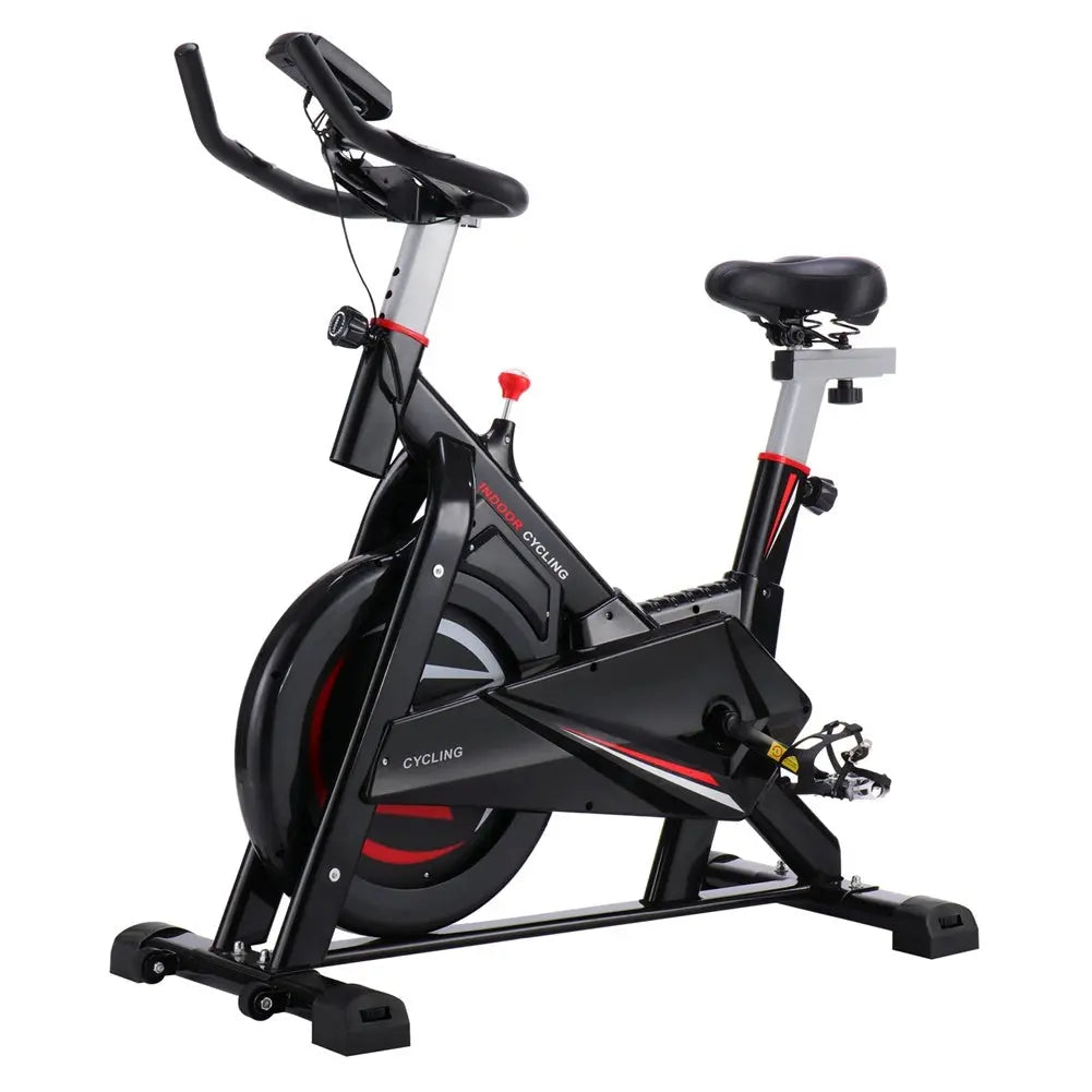 Gym Fitness Indoor Cycling Bike Blue Strawberry