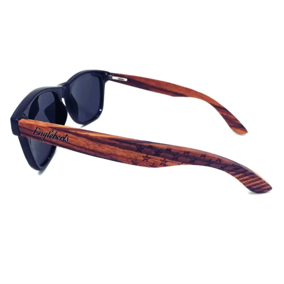Zebrawood Sunglasses Polarized & Handcrafted Purple Ariadne