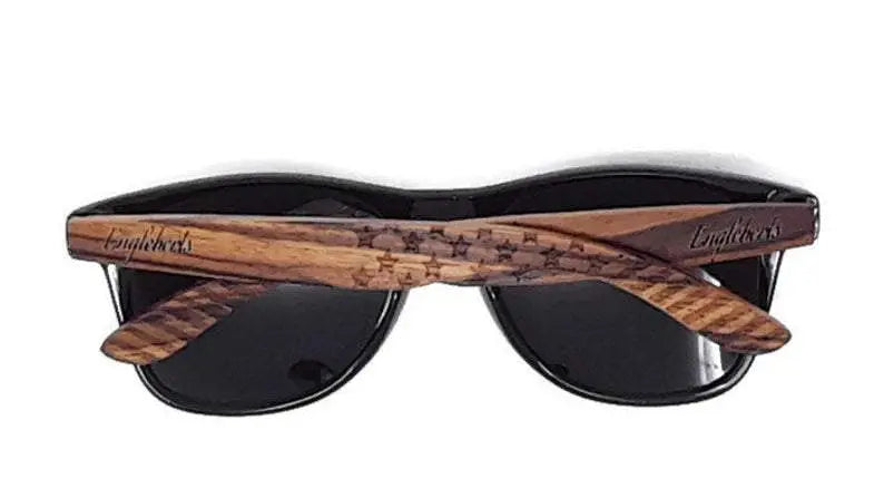 Zebrawood Sunglasses Polarized & Handcrafted Purple Ariadne