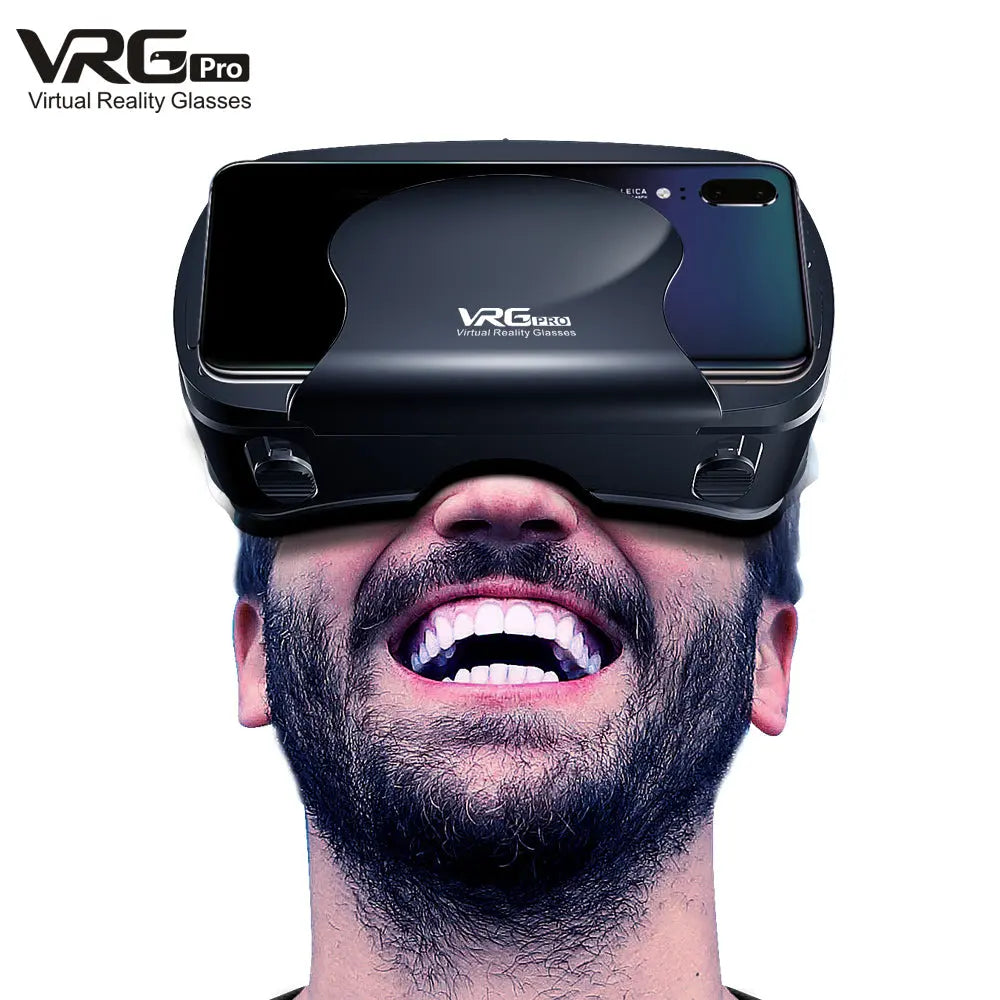 Large Screen Virtual Reality Headset Lilac Milo
