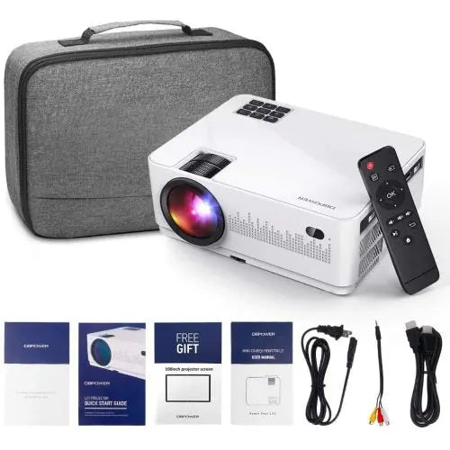 LCD/HD Video Projector W/Carrying Case Teal Simba