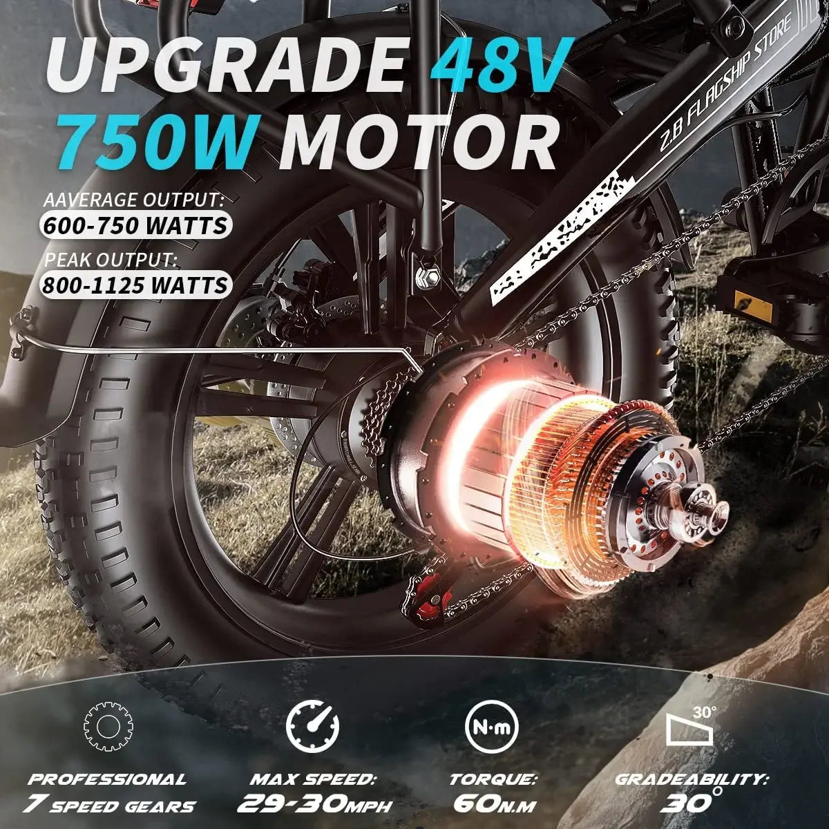 Electric Bike 750W Motor Samsung Lilac Milo